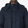 Hooded Toggle Coat,Charcoal,small