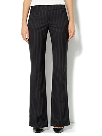 pinstripe bootcut pants mens