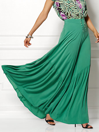 eva mendes maxi skirt