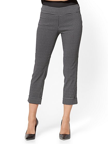 patterned dress pants womens