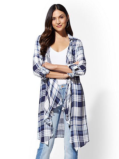 open shirt maxi