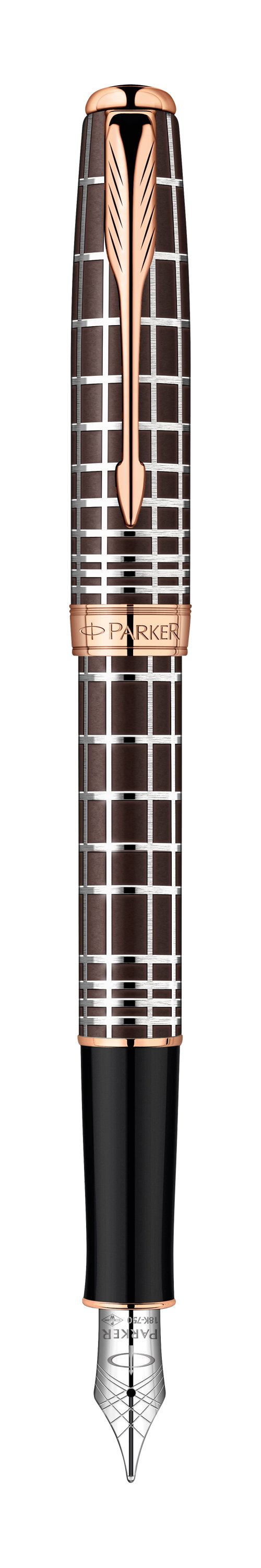 Sonnet Brown Rubber Lacquer Pink Gold PVD