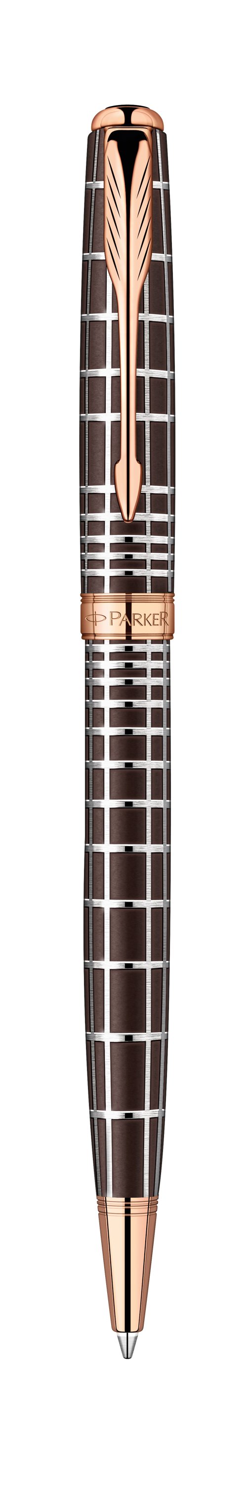 Sonnet Brown Rubber Lacquer Ballpoint
