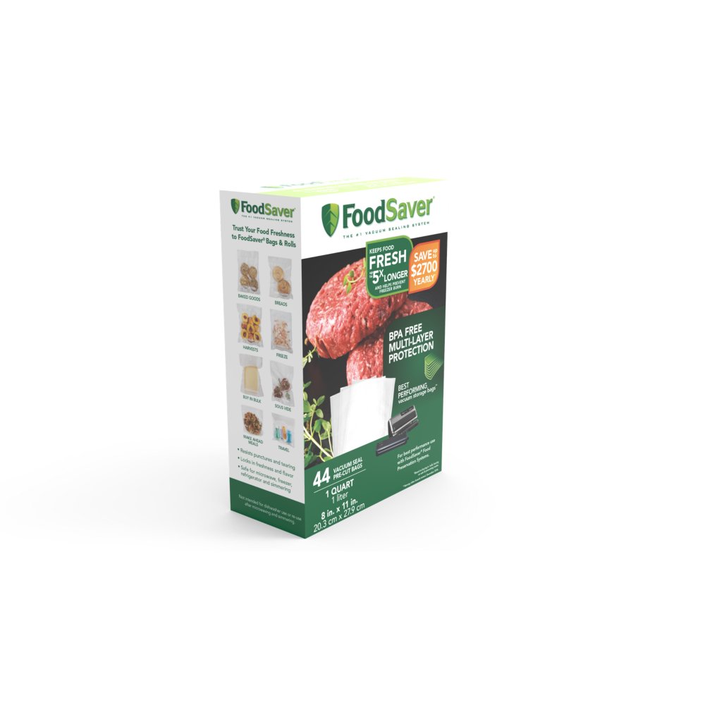 Foodsaver® Quart Vacuum Seal Bags, 44 Count