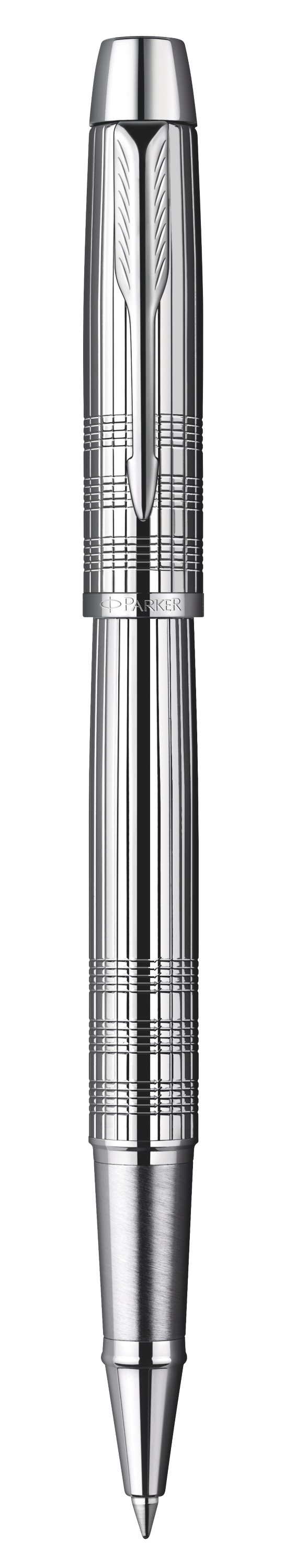 IM Premium Shiny Chrome Metal Chiselled Rollerball