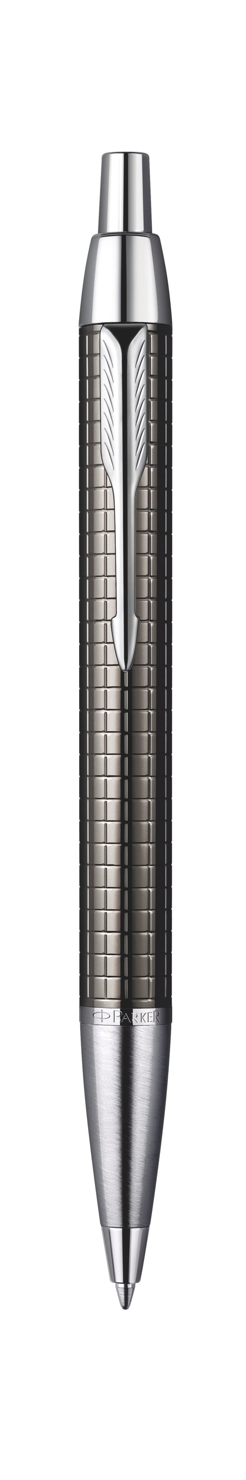 IM Premium Deep Gun Metal Chiselled Ballpoint