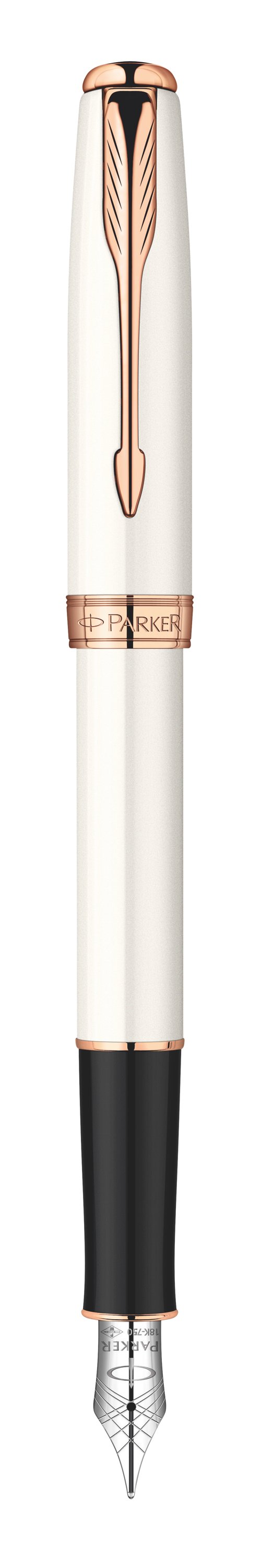 Sonnet Pearl Fountain Pen - Medium 18K gold nib