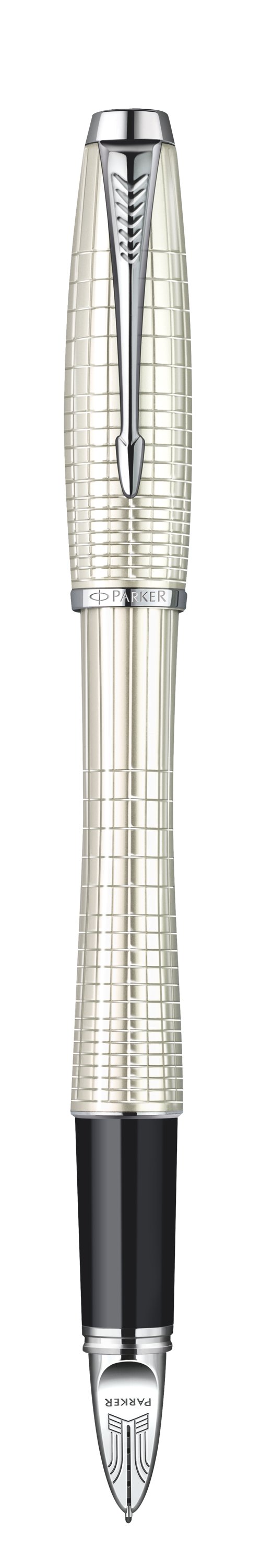 Urban Premium Metallic White Chiselled with Parker 5TH<sup>TM</sup>