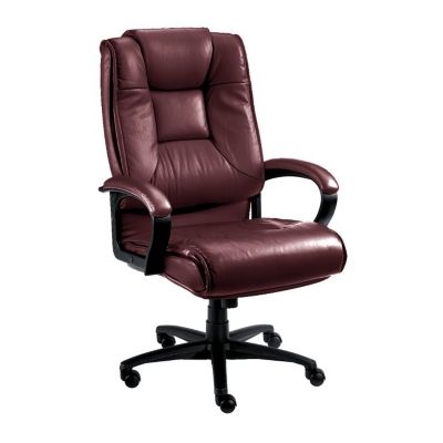 Work Smart Tufted Leather Executive Chair, CH01315
