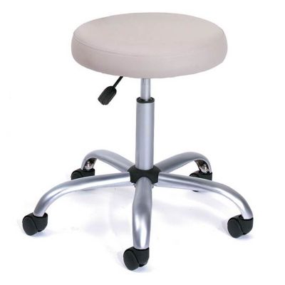 Beige Vinyl Doctor's Stool, CH03407
