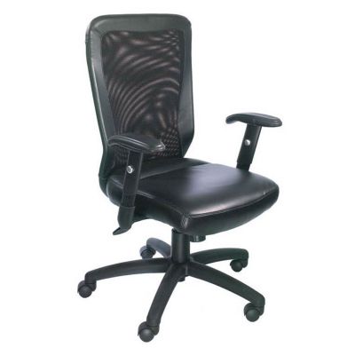 Hydra Mesh and Leather High Back Ergonomic Chair, CH00153