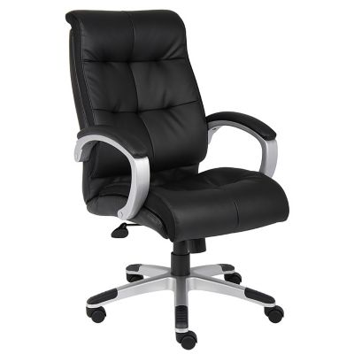 Abrams High Back Tufted Leather Executive Chair, CH04841