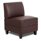 Tyler Faux Leather Armless Guest Chair, CH50692 Tyler Faux Leather Armless Guest Chair, CH50692