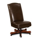 Seven Seas Leather Armless Executive Chair, CH50652 Seven Seas Leather Armless Executive Chair, CH50652