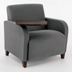 Siena Big and Tall Guest Chair with Swivet Tablet, CH03970 Siena Big and Tall Guest Chair with Swivet Tablet, CH03970