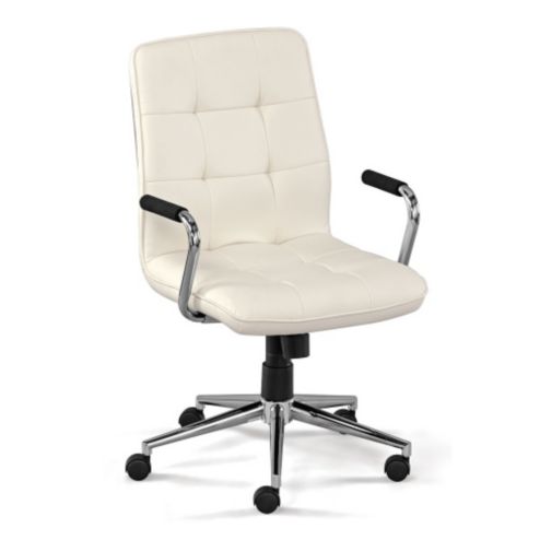 Demi Petite Faux Leather Task Chair