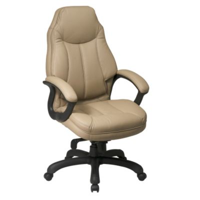 Plush Eco Leather Chair, CH04137