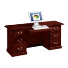 Mahogany Traditional Kneehole Credenza, DMI-7350-21 Mahogany Traditional Kneehole Credenza, DMI-7350-21