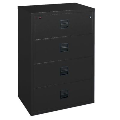 Fireproof Four Drawer Lateral File - 38"W, FIR-453822-CSCML