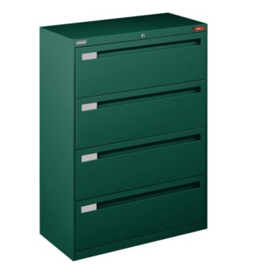 Spectrum 36"W Four Drawer Lateral File, NBF-3648L40