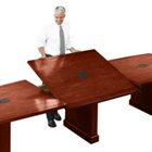 Belmont 48" Conference Table Extension with Data Ports, OFG-CT0048 Belmont 48" Conference Table Extension with Data Ports, OFG-CT0048