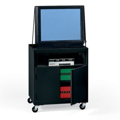 Mobile AV Cart with Storage Cabinet, SAN-F362436