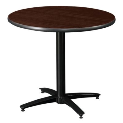 Round Break Room Table with Arched Base - 30", KFI-T30RD-B2115T