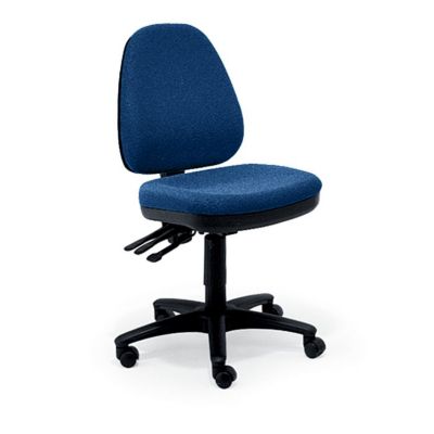 Armless Fabric Ergonomic Task Chair, RMT-DAN-100