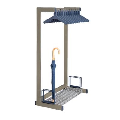 Coat Rack with Hangers - 3' Wide, MAN-OR3A