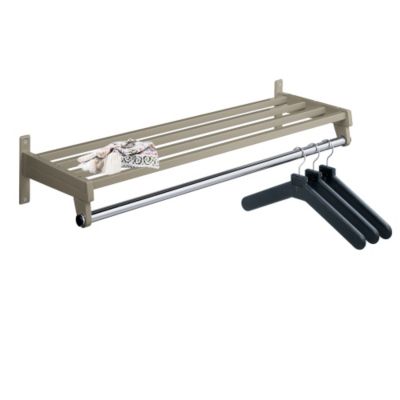 Wallmount Coat Rack - 2' Wide, MAN-DS2H
