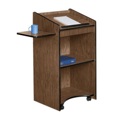 Mobile Lectern with Shelf, OKA-600