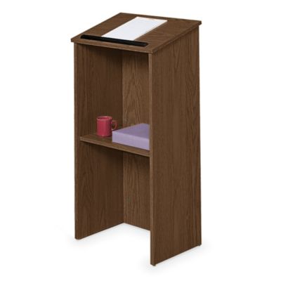 Full Floor Lectern with Shelf, OKA-222
