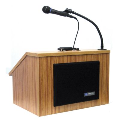 Folding Tabletop Lectern with Sound, AML-S272