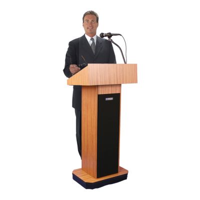 Floor Standing Lectern with Sound, AML-S505