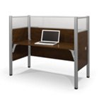 Pro Biz Single Workstation with Plexiglass Panels, BES-100871D Pro Biz Single Workstation with Plexiglass Panels, BES-100871D