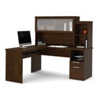 Dayton L-Shaped Desk with Hutch, BES-11197 Dayton L-Shaped Desk with Hutch, BES-11197