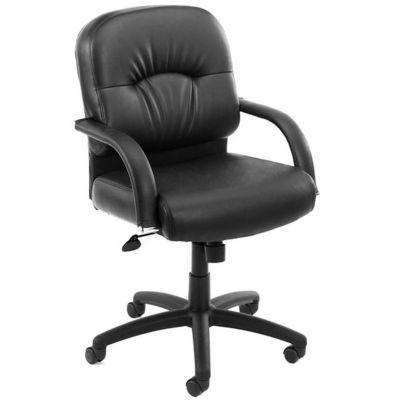 Conference Chair with Chrome Accents, BOC-B7406