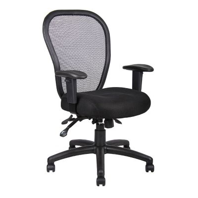 Fabric and Mesh Ergonomic Task Chair, BOC-B6008