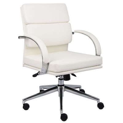 Rousseau Modern Vinyl Desk Chair, BOC-B9406