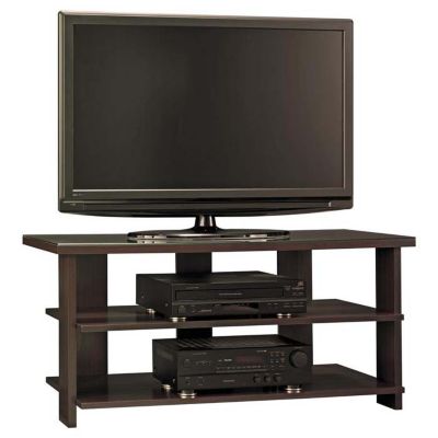 MySpace Echelon Framed Glass Top TV Stand, BUS-MY32846-03