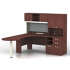 Quantum Left Hand Peninsula L-Desk, BUS-QUA005CSL Quantum Left Hand Peninsula L-Desk, BUS-QUA005CSL