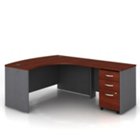 Bow Front Right Return L Desk, OFG-LD1232 Bow Front Right Return L Desk, OFG-LD1232