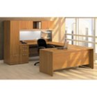 Left U-Desk with Hutch and Storage Tower, OFG-UD1065 Left U-Desk with Hutch and Storage Tower, OFG-UD1065