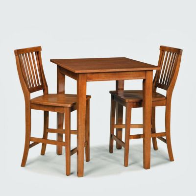 Cottage Oak Three-Piece Bistro Set, HOT-5180-359