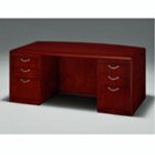 Summit Cope Bow Front Executive Desk, DMI-7009-37FP Summit Cope Bow Front Executive Desk, DMI-7009-37FP