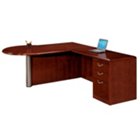 Summit Cope Peninsula L-Desk with Right Return, DMI-7009-45FP Summit Cope Peninsula L-Desk with Right Return, DMI-7009-45FP