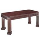 Oxmoor Merlot Cherry Table Desk, DMI-7376-88 Oxmoor Merlot Cherry Table Desk, DMI-7376-88