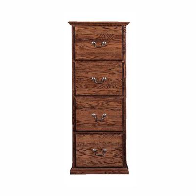 Traditional Four Drawer Vertical File, FOD-1034-T