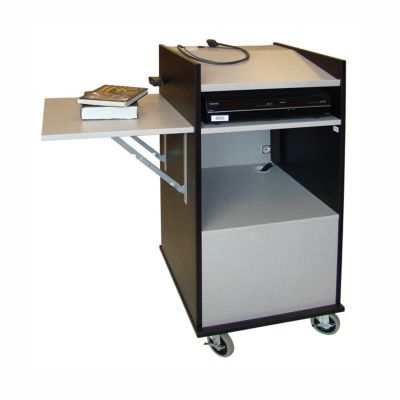 Media Cart with Storage, WWF-M-CE