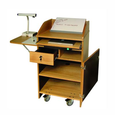 Lectern with Laptop Shelf, WWF-P-CML-NO-NOV